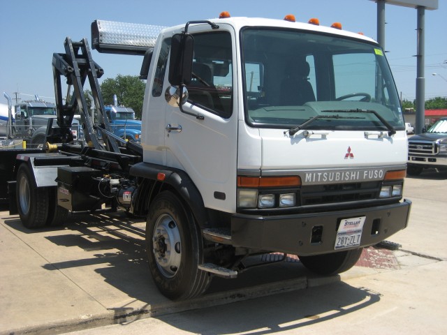 Truck with Hydraulic Hook Attachment